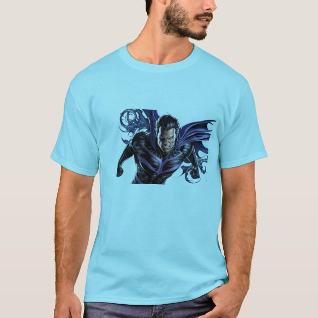 Camiseta "Maestro de las sombras - Superhéroe de manipulaci (Anverso)
