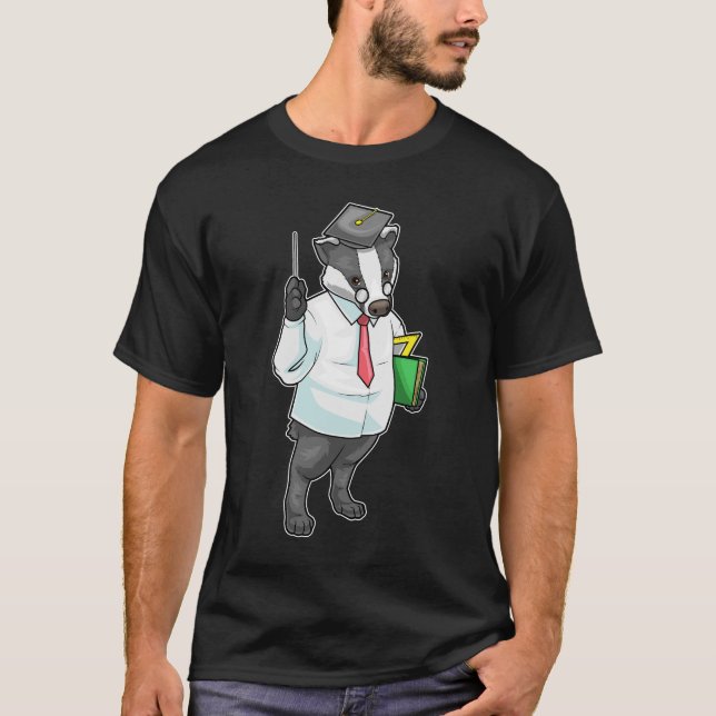 Camiseta Maestro de matemáticas Badger (Anverso)