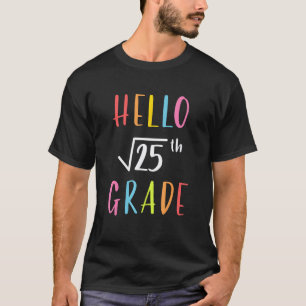 Camiseta Maestro de Matemáticas de Quinto Grado Divertido