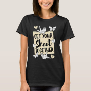 Camiseta Maestro de Origami Plegado de Papel Arte Grulla Ob