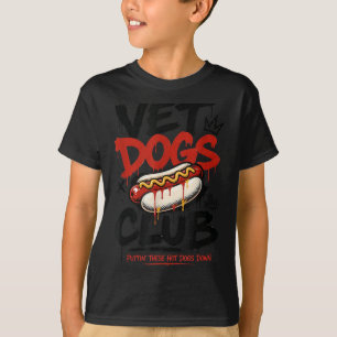Camiseta Maestro de parrilla de hot dog competitivo