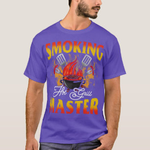 Camiseta Maestro de parrilladas calientes para fumar