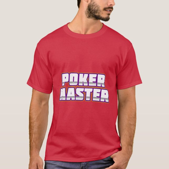 Camiseta Maestro de póquer (Anverso)