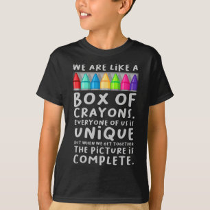 Camiseta Maestro De Regreso A La Escuela Somos Como Una Caj