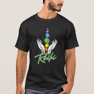 Camiseta Maestro de Reiki Energía de Sanación Japonesa Chak
