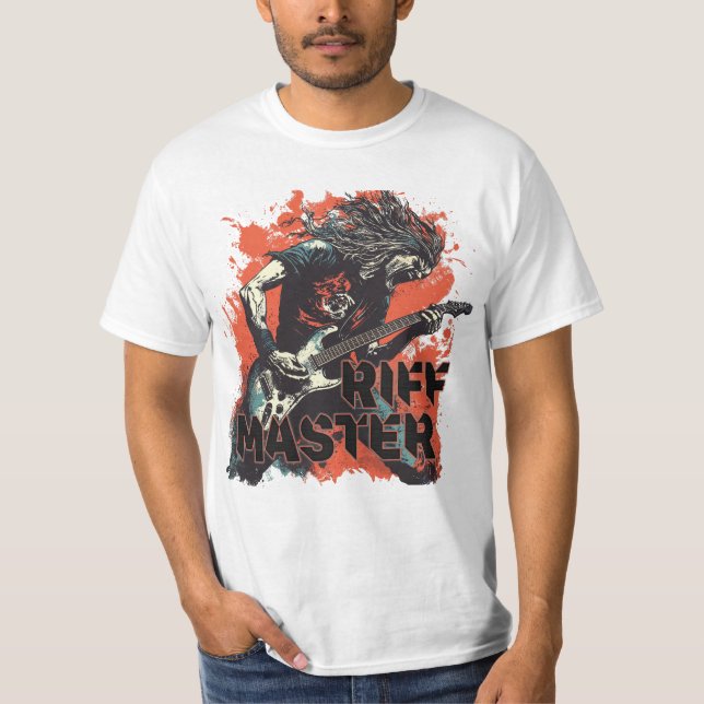 Camiseta Maestro de Riffs (Anverso)