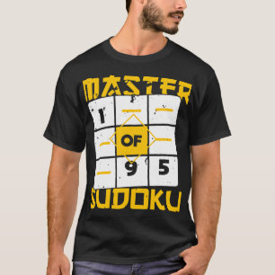 Camiseta Maestro De Sudoku Sudoku Campeón De Matemáticas Ch