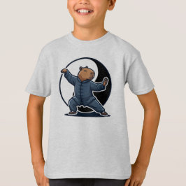 Camiseta Maestro de Tai Chi de Capybara Artes Marciales Yin