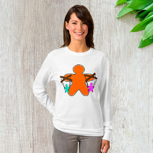 Camiseta Maestro de Titeres de Jengibre Controlando Persona