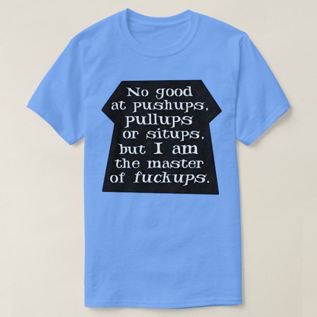 Camiseta Maestro de Ups (Diseño del anverso)
