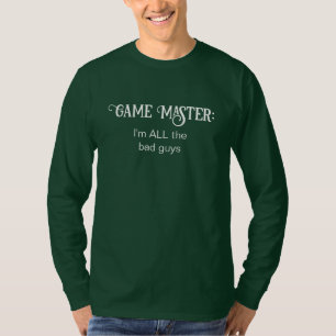 Camiseta Maestro del juego Soy TODOS los chicos malos camis