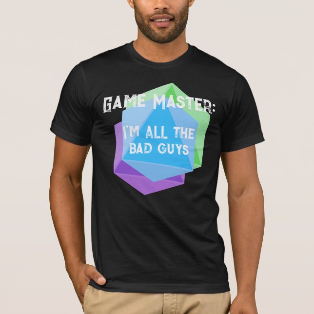 Camiseta Maestro del juego Soy TODOS los chicos malos camis (Anverso)
