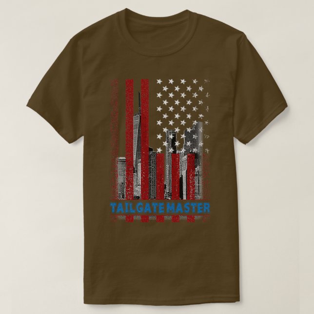 Camiseta Maestro del portón trasero americano (Diseño del anverso)
