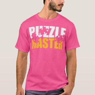 Camiseta Maestro del rompecabezas de Jigsaw