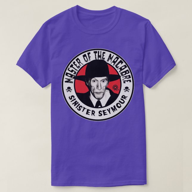 Camiseta Maestro del siniestro macabro Seymour (Diseño del anverso)