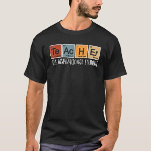 Camiseta Maestro El Elemento De Inspiración De Vuelta Al C