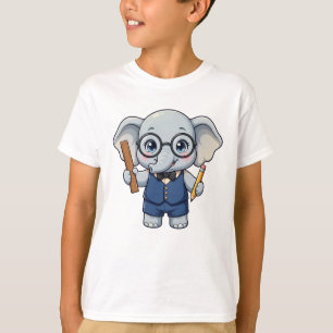 Camiseta Maestro Elefante - Lindo Regreso a la Escuela