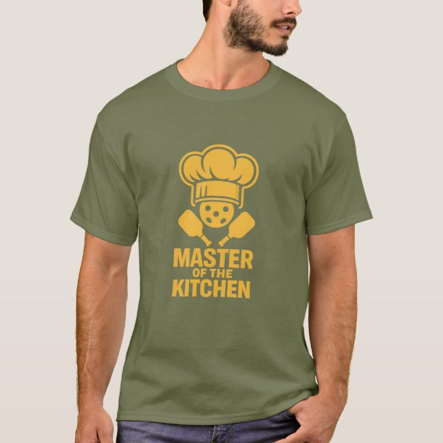 Camiseta Maestro En La Cocina  (Anverso)