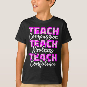 Camiseta Maestro Enseña Educación Compasiva a Estudiantes P