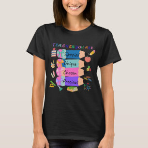 Camiseta Maestro eres una inspiración especial día del maes