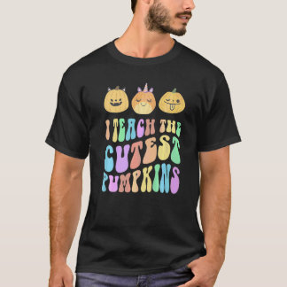 Camiseta Maestro Groovy ENSEÑO Las CALABAZAS Más LINDAS En