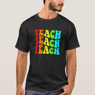 Camiseta Maestro Inspirador Enseña Maestro Escuela Primaria