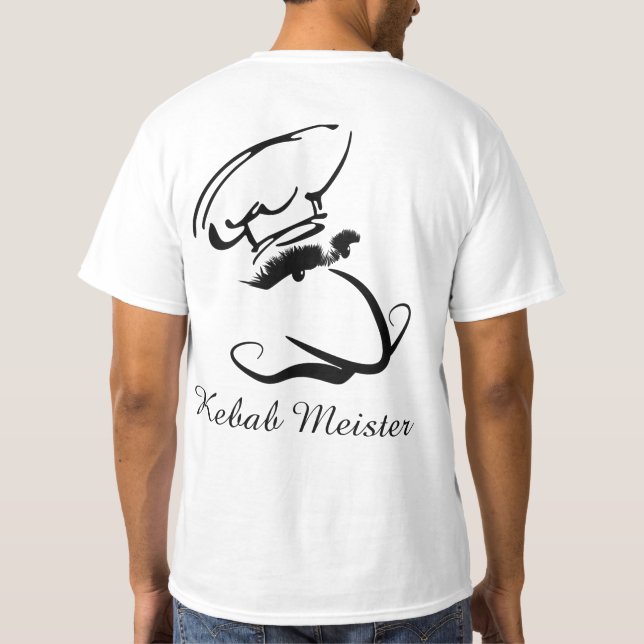 Camiseta Maestro Kebab (Reverso)