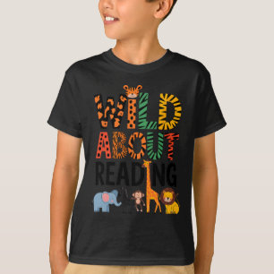 Camiseta Maestro loco por leer libros de lectura de vuelta 