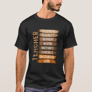 Camiseta Maestro Melanina Mes de la Historia Afroamericana