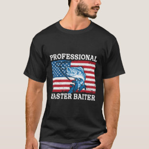Camiseta Maestro profesional Baiter Bandera Estadounidense 