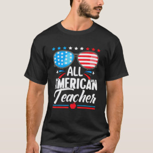 Camiseta Maestro totalmente americano orgulloso enseñando 4