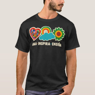 Camiseta Maestro Viva La Cultura Mes de la Herencia Hispana