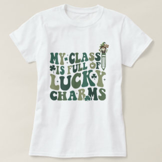 Camiseta Maestro y Profesor Día de San Patricio Mi Clase