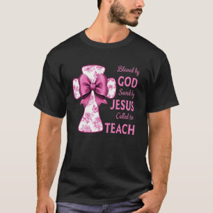Camiseta Maestros bendecidos por Dios salvados por el sapo