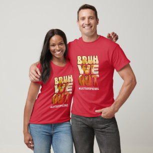 Camiseta Maestros BRUH NOS FUIMOS del 10 de junio Harriet T