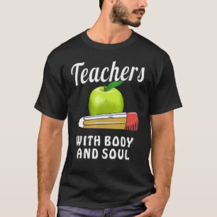 Camiseta Maestros Con Educador De La Escuela De Enseñanza C