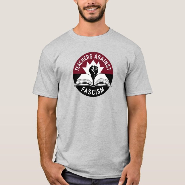 Camiseta Maestros contra el fascismo (Anverso)