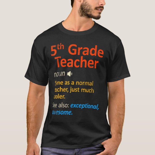 Camiseta Maestros de 5º grado Tee 5 (Anverso)