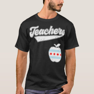 Camiseta Maestros de Chicago Financian Nuestro Futuro Rojo