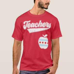 Camiseta Maestros de Chicago Financian Nuestro Futuro Rojo 