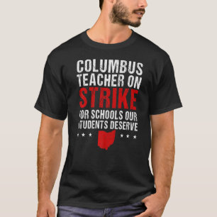Camiseta Maestros de Colón de Ohio en huelga