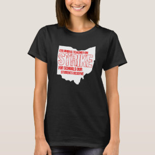 Camiseta Maestros de Colón de Ohio en huelga 2