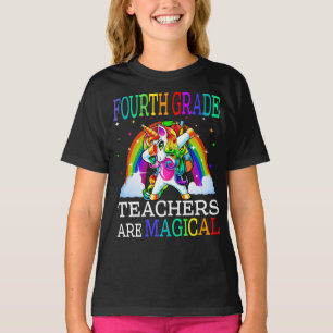 Camiseta Maestros de cuarto grado son unicornios mágicos