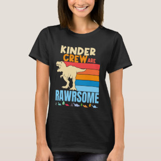 Camiseta Maestros de Kinder Crew Los niños son increíbles