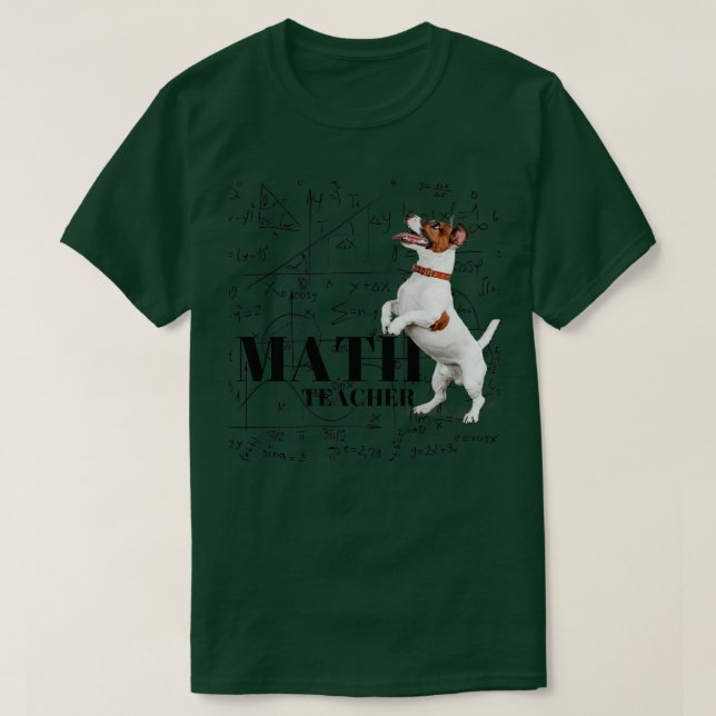 Camiseta Maestros de matemáticas donan regalo único para pr (Diseño del anverso)
