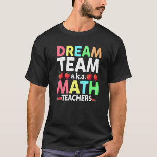 Camiseta Maestros de matemáticas sueñan con profesores de m