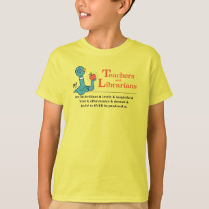Camiseta Maestros de paloma y bibliotecarios niños amarillo