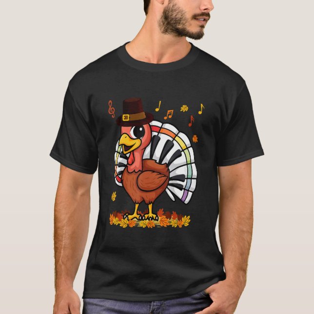 Camiseta Maestros De Piano De Música Música Turquía Vestir  (Anverso)