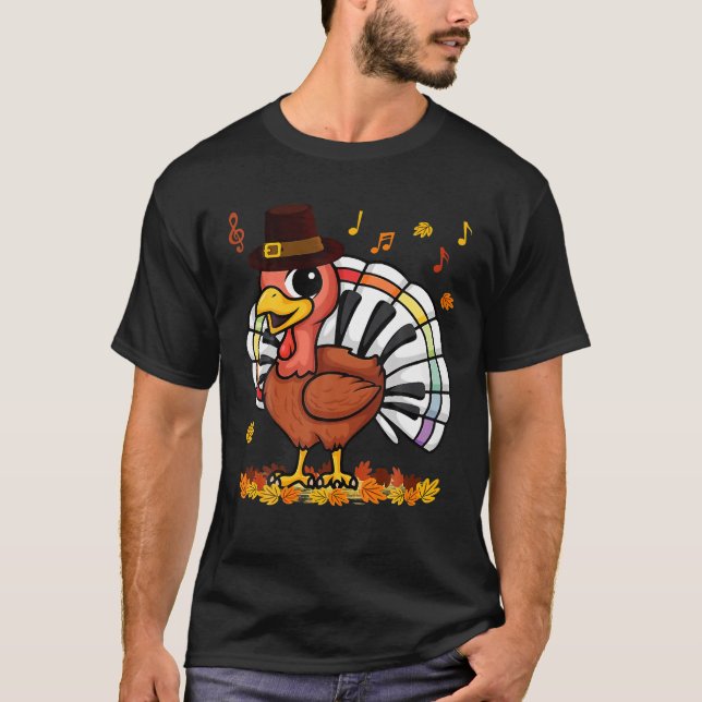 Camiseta Maestros De Piano De Música Música Turquía Vestir  (Anverso)