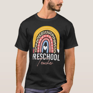 Camiseta Maestros de Preescolar Regreso a la Escuela Arcoír